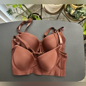 Brown Back Smoothing Bras